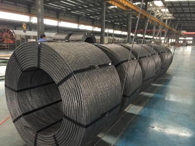 China Steel Strand / Uncoated Seven PC Strand Wire For Prestressed Concrete for sale