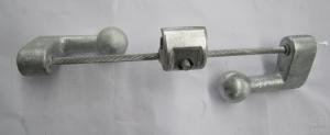 China Filamento de alambre de acero revestido galvanizado del cinc de acero para el apagador de la vibración en venta
