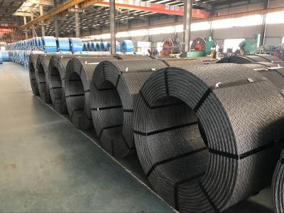 China Galvanized 7 PC Strand Wire ASTM A416 Prestressed Steel Wire For Concrete for sale