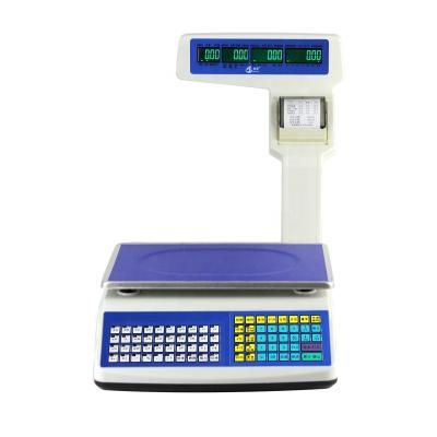 China High Precision Digital Barcode Weighing Scales Cash Register Included for sale