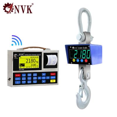 China 1/2/3/5/10T Industrial Hook Digital Hanging Scale Wireless Remote Control Hanging Weighing Scale for sale