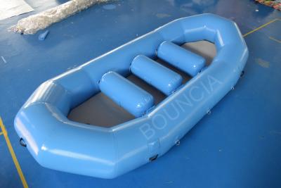China Inflatable White Water Rafting Boats With Detachable Drop Stitch Floor for sale