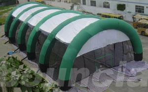China Constant Air Inflatable Paintball Arena With Durable Nylon For Commercial Use for sale