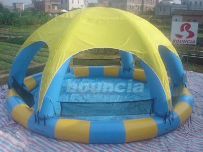 China Water Walking Ball Inflatable Water Pool With Durable PVC Tarpaulin for sale