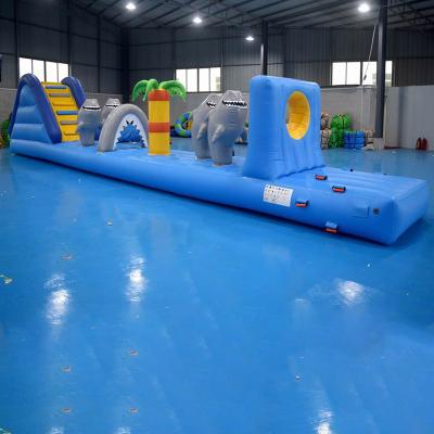 China Custom Inflatable Water Sport /  Pool Inflatable Water Obstacle Course for sale
