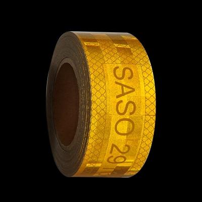 China SASO2913 Retro Reflective Markings High Visibility Tape For Trailer Truck for sale