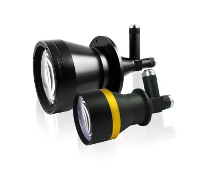 Chine Objectif de caméra industriel de double rapport optique/lentille de Telecentric pour deux caméras à vendre