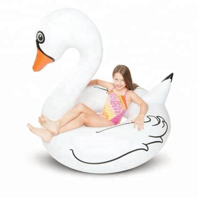 China Anel de natação inflável Swan Float 100 a 500 kg Tubos de natação para adultos Crianças à venda