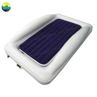 China Camp Home Use Inflatable Furniture 140kgs Inflatable Air Mattress With Security Rails for sale