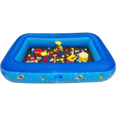 China 180cm 210cm Family Paddling Pool Inflatable Swimming Pool For Adults 0.25mm for sale