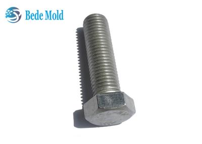 China Length 50~200mm Threaded Stud Bolt , M24 Stainless Threaded Rod DIN 933 Standard for sale