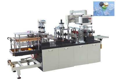 China Intelligent Plastic Lid Forming Machine High Capacity Type With Three Rows Mould for sale