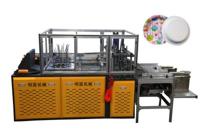 China 8.5 KW Power Hydraulic Paper Plate Machine With Double Working Station for sale