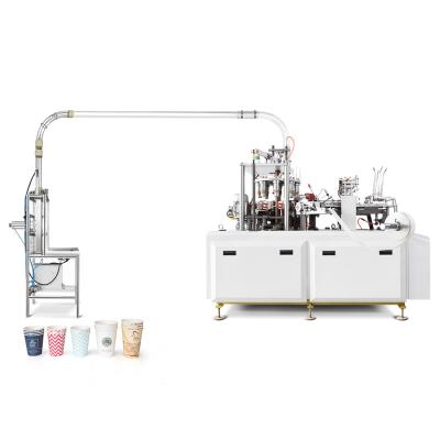 China 350gsm Ultrasonic Paper Cup Machine Automatic High Speed With Cup Holder for sale