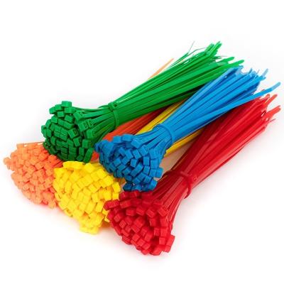 China Black UV Resistant Nylon Cable Ties 94V 2 Red Zip Yellow Blue Green for sale