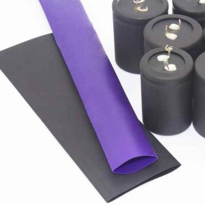 China Purple Heat Shrink Insulation Tube 2x PE 6mm Fire Resistant for sale