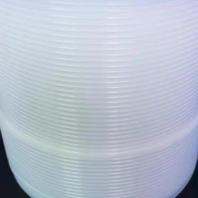 China Clear PTFE Teflon Tubing AWG 21 PTFE Products Transparent For Protecting Applications for sale