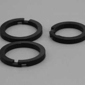 China Graphite Spring Energized PTFE Seal Fiber Thread Teflon Piston Rings for sale