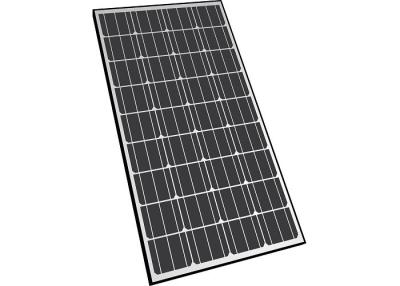 China Black Color Monocrystalline Solar Module Anodized Aluninium Alloy Frame for sale