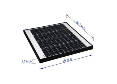 China PV Solar Panels / Mono Cell Solar Panel Anodized Aluminum Alloy Frame for sale