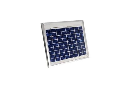 China Marco de aluminio de la célula solar del panel solar de 10 vatios que carga para la luz que acampa solar en venta