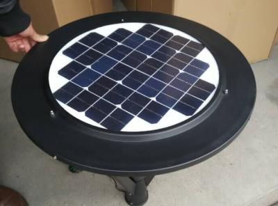 China Los paneles solares caseros del sistema de iluminación picovoltio/hoja compuesta redonda de la parte posterior de la película de la célula solar en venta