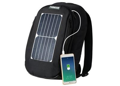 China Portable Fast Charging Solar Hiking Backpack With Removable Solar Panels for sale