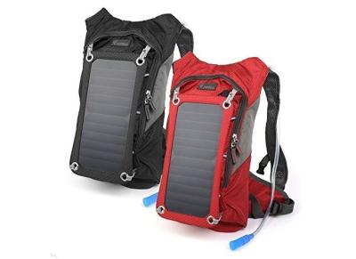 China Custom Solar Powered Laptop Backpack / Solar USB Charger Backpacking for sale