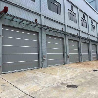 China PVC Rapid High Speed Roller Shutter Doors Electric Remote Control With Servo Motor Control for sale