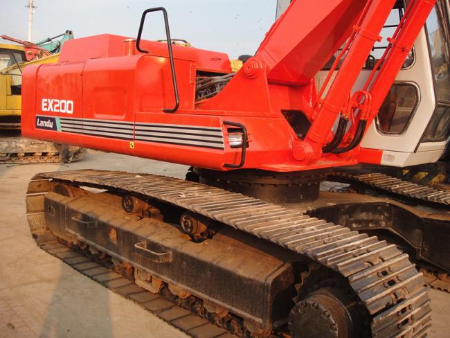 Cheap and Popular Used Crawler Excavator Hitachi Ex200-1 Without Computer