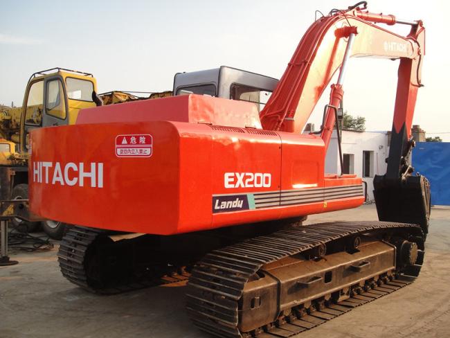 Cheap and Popular Used Crawler Excavator Hitachi Ex200-1 Without Computer
