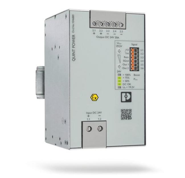 New and Original Phoenix 2320144 Quint-PS/48DC/24DC/ 5 - UPS Power Converter- DC/DC Converter