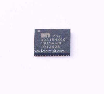 China SMD Electronic IC Chip Transceiver KSZ9031MNXCA / KSZ9031RNXCA for sale