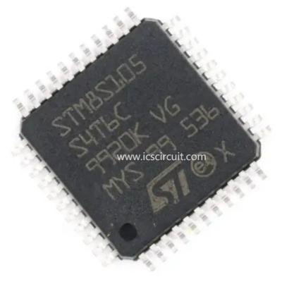 China STM8S105S4T6CTR Integrated Circuit 8 Bit MCU Microcontroller IC for sale