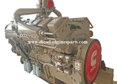 中国 Wooden Boxed Whole Set Diesel Engine Assembly With Exhaust System QSK50 販売のため