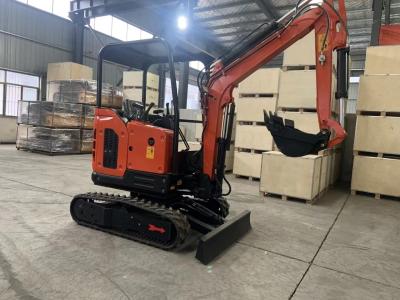 China Casting Iron Steel Mini Excavator Machine For Widely Turning / Digging Depth Of 1600mm à venda