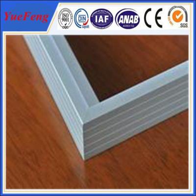 China Silvery Anodized Aluminum frame for PV solar module manufacturer for sale