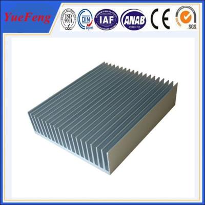 China industry aluminum profiles heatsink, OEM customized drawing industrial aluminum heat sink for sale