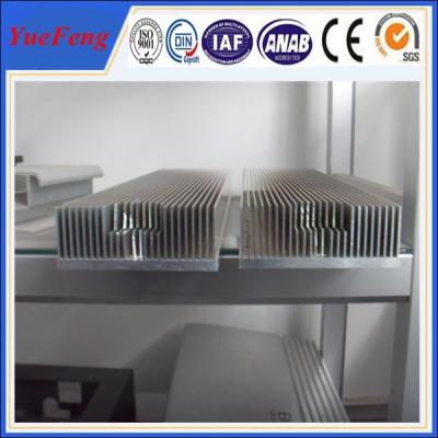 China Hot! 6000 aluminum profiles manufacturers, mill finished aluminium extrusion for cooler for sale