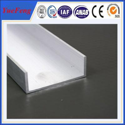 China Hot! quality aluminium u profile, powder coating color aluminum extrusion profiles for sale