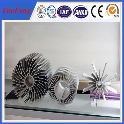 China industrial al6063 t5 aluminum extrusion heatsink profiles cooling fin manufacturer for sale