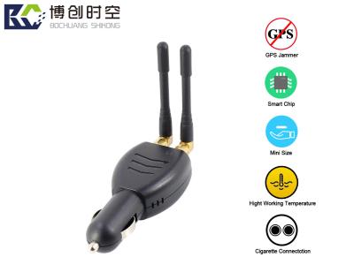 China Mini vehicle GPS Signal Jammer anti positioning anti tracking GPS jammer GPS positioning signal jammer Cigarette lighter for sale