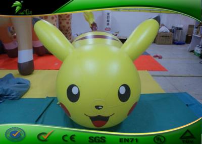 Chine PVC gonflable beau Pikachu gonflable jaune de personnages de dessin animé d'enfants à vendre