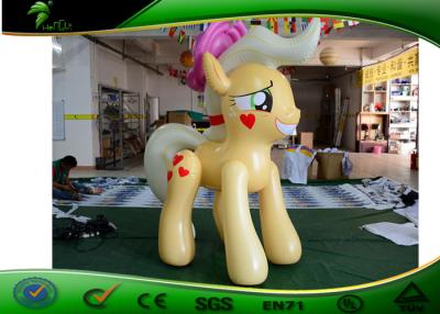 中国 ポリ塩化ビニールの膨脹可能な漫画の子馬のおもちゃ、販売のための膨脹可能な馬の子馬の女の子 販売のため