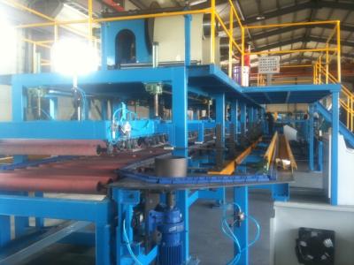 China Uncoiler Laminating Z Lock EPS Sandwich Panel Line for sale