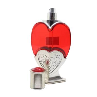 China Logotipo de carimbo quente alto redondo da garrafa de vidro da vara do perfume da forma com pulverizador de prata à venda