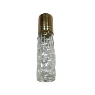 China 25.4mm Small Clear Essential Oil Bottles Plastic Solid Roller Ball FDA Certificate for sale
