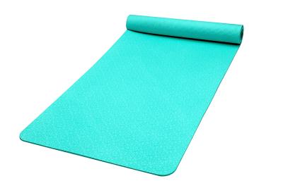 China Custom Odorless Tpe Fitness Yoga Mat Lightweight Extra Eco Friendly Non Slip à venda