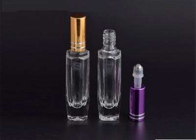 China Aluminum Cap Refillable Rollerball Perfume Bottle Matte Surface Handling for sale