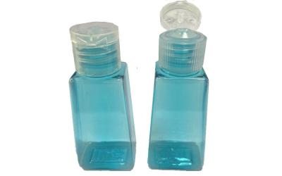 China ACARICIE el bulto vacío trapezoidal de las botellas del desinfectante de la mano de la botella 30ml del champú de los niños en venta